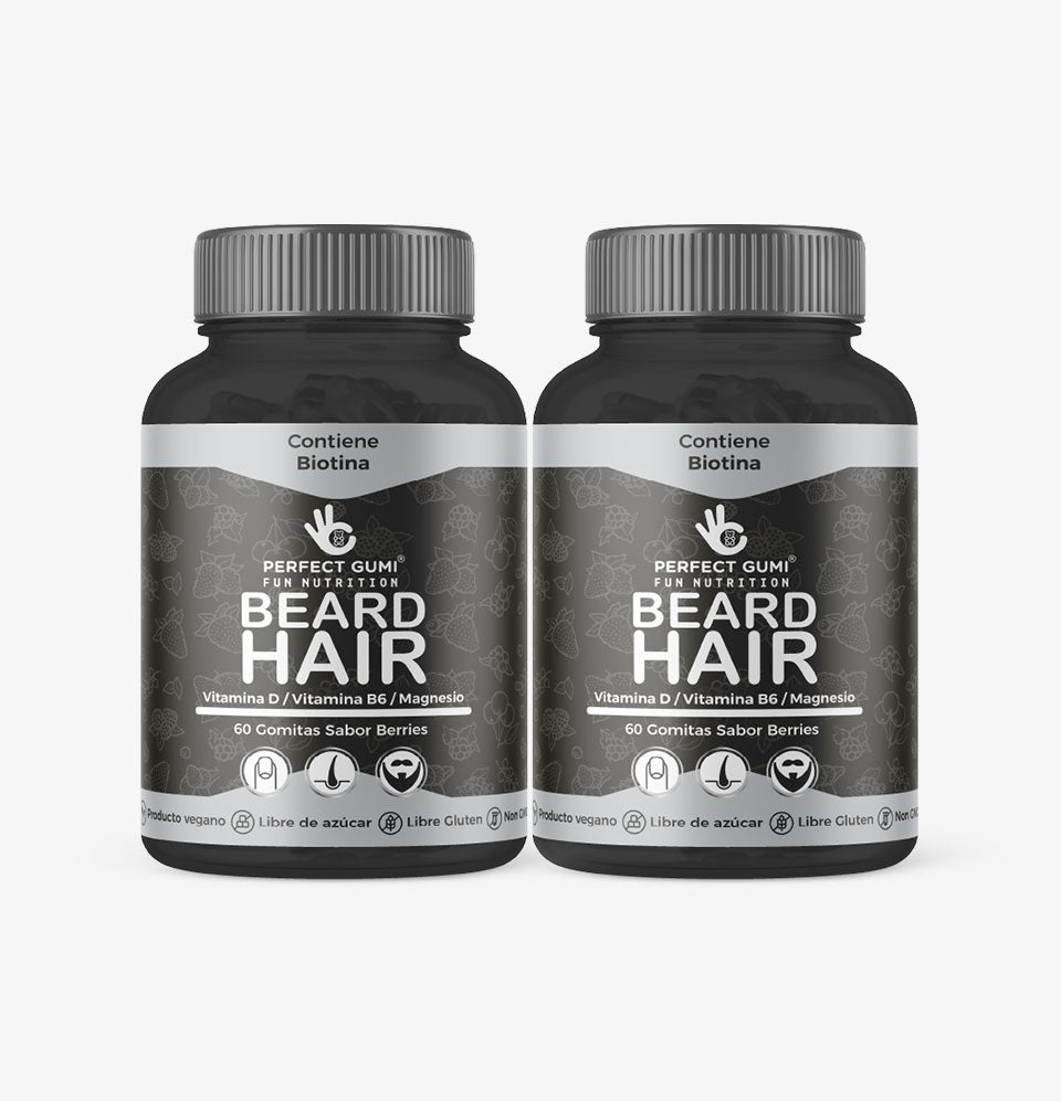 Beard Hair Biotina (2 Meses)